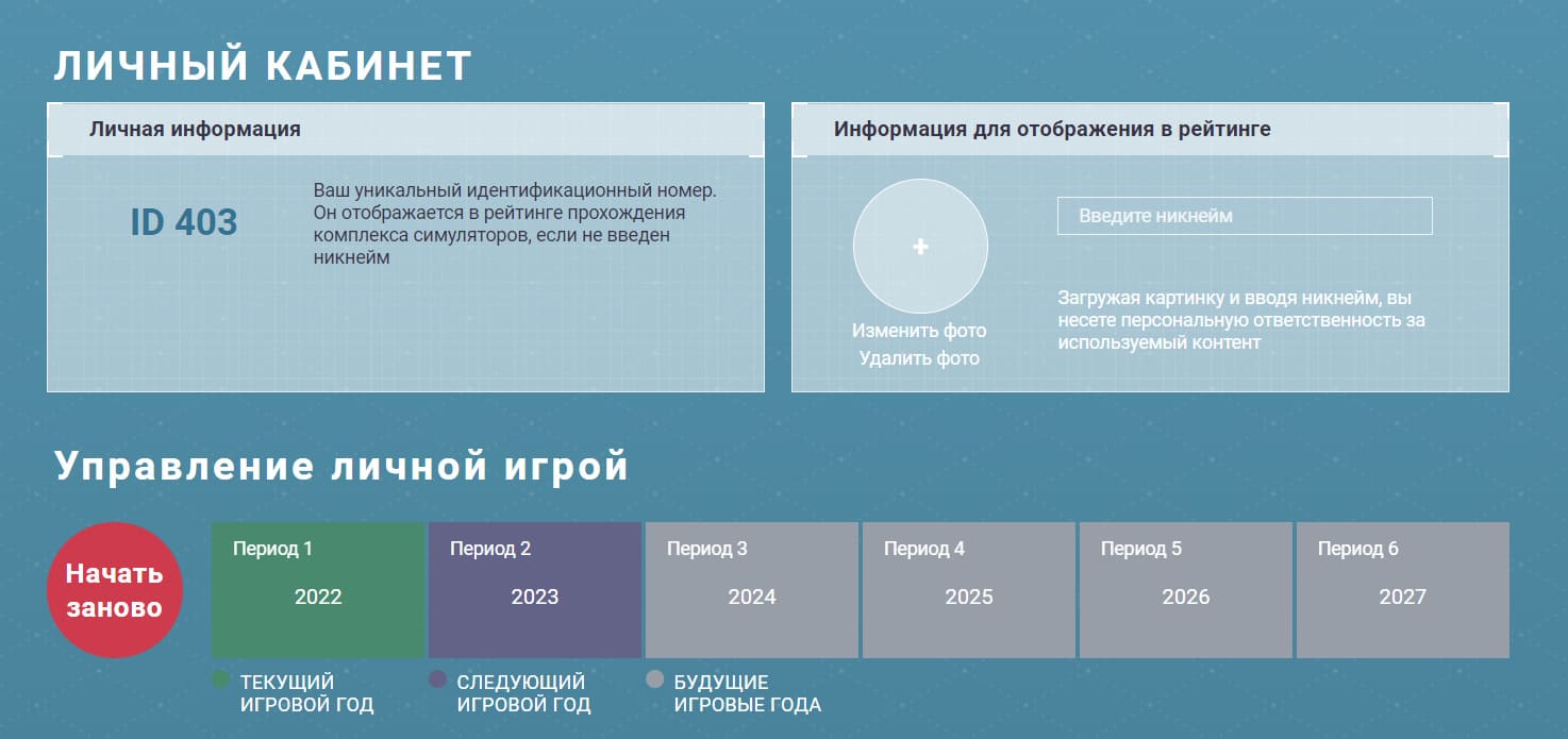 Симулятор цифровой трансформации — Центр развития онлайн-обучения УрФУ